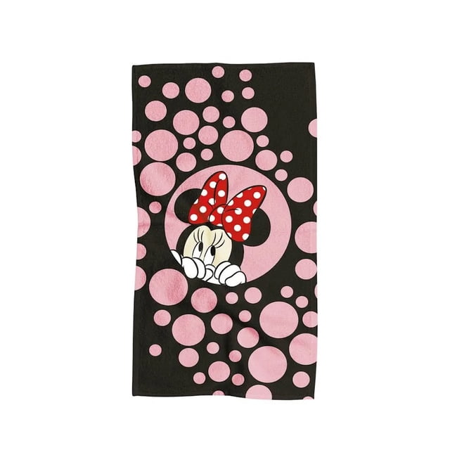 Toalla Suavitec Estándar Azul Minnie Black Concord