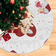 thumbnail image 5 of ZHANZZK Valentine's Day Valentine Cupid Xmas Christmas Tree Skirt Stand Mat for Holiday Party Decoration Indoor Outdoor 48 inches, 5 of 6