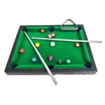 thumbnail image 2 of Mini Tabletop Pool Set- Billiards Game Portable Travel Ideal for Family Fun, 2 of 5