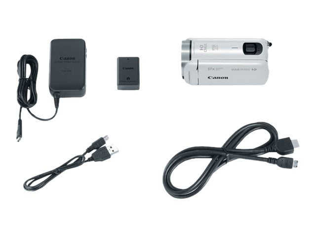 【美品】Canon　iVIS HF R800　ホワイト　SDカード付き Canon VIXIA HF R800 Camcorder (White) - Walmart.com