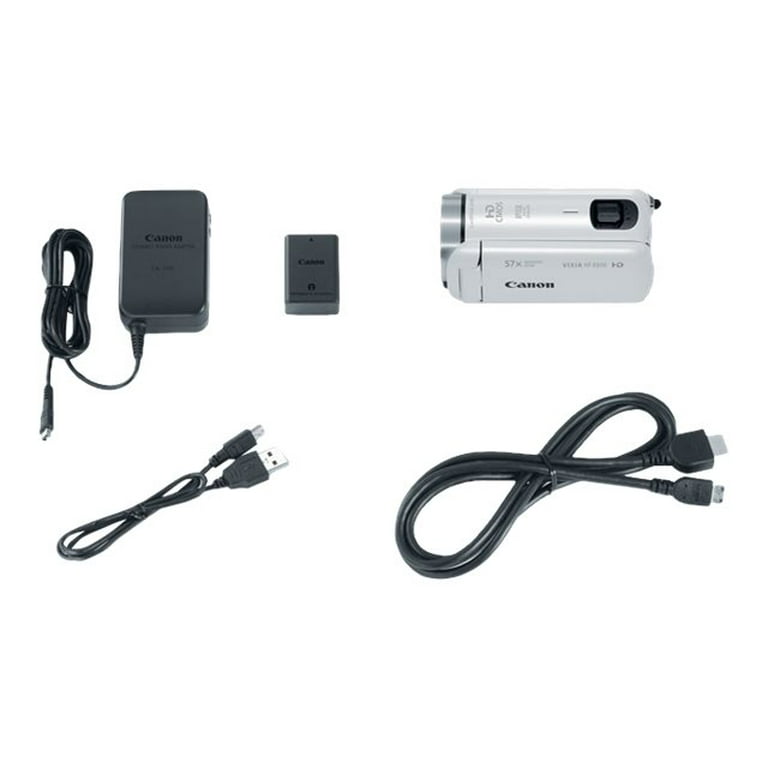 【美品】Canon　iVIS HF R800　ホワイト　SDカード付き Canon VIXIA HF R800 Camcorder (White) - Walmart.com