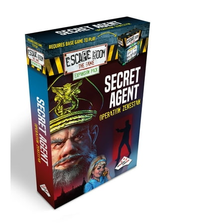 Identity Games Escape Room The Game Expansion Pack: Secret Agent Operation Zekestan