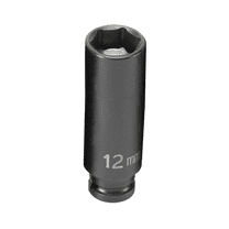 Grey Pneumatic 912MDG 1/4" Drive x 12mm Magnetic Deep