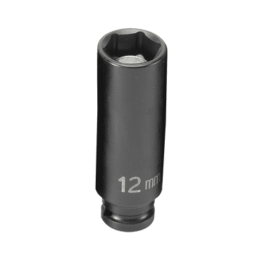 Grey Pneumatic 912MDG 1/4" Drive x 12mm Magnetic Deep