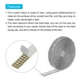 thumbnail image 4 of 3 Roll 0.3 Inch 3 Yards Self Adhesive Crystal Rhinestone Diamond Ribbon for Arts & Crafts Project Wedding Grey, 4 of 5
