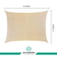 thumbnail image 3 of Malla Sombra 100% Impermeable 6x4 Proteccion Uv Poliesterv P cafe Sky Green HJMS16030400, 3 of 7