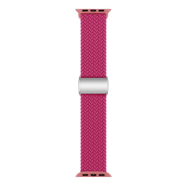 Correa de hebilla magnética trenzada para reloj Apple de 789ª generación, pulsera ajustable para Apple Watch