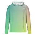 thumbnail image 2 of Jalioing Men's Sun Protection Hoodies Long Sleeve Hooded Sun Shirt Lightweight Breathable Outdoor Sport Tops, 2 of 4