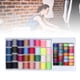 thumbnail image 5 of Juego de hilos de coser Bling Bling 28 bobinas de metal y 32 carretes de colores, 5 of 12