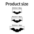 thumbnail image 3 of ​​Glow-in-the-Dark LED Bat Wall Decals – Spooky Halloween Light-Up Stickers for Windows, Doors & Party Decor​，E, 3 of 3