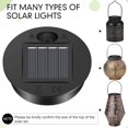 thumbnail image 5 of 6 Piezas de Repuesto de Luces Solares WEISSMXG Panel Solar LED 7 Lúmenes, 5 of 5