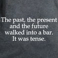 thumbnail image 3 of CafePress - Past Present Future Tense Women's Dark T Shirt - Women's Traditional Fit Dark T-Shirt, 3 of 4