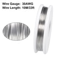 thumbnail image 2 of 0.25mm 30AWG Heating Resistor Wire Wrapping, Nichrome Resistance Wires for Heating Elements 33ft, 2 of 3