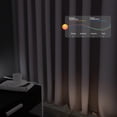 thumbnail image 2 of Cortinas separadoras de ambientes Hoeflife Blackout, color gris, 180 x 300 cm, 2 of 6