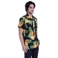 thumbnail image 4 of Varnit Crafts Hawaiian Shirt for Men Aloha Cut Pineapple Black XL, 4 of 6