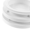 thumbnail image 3 of Plastic Storage Jar Lid Household Glass Tea Dried Fruit Sealed (black) 4pcs Wide Mouth Can Lids White, 3 of 6