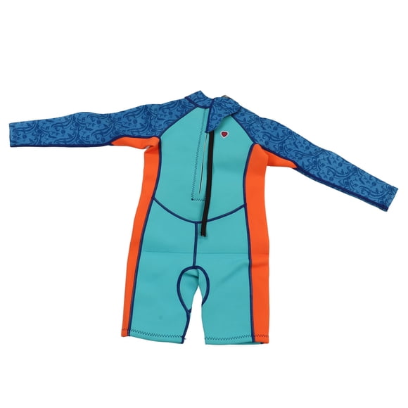 Traje de buceo para niños Traje de baño de una pieza de 2,5 mm Vestido de buceo para niños para surfear Snorkel Kayak Tamaño 10