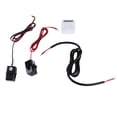 thumbnail image 2 of Medidor de Monitor de Electricidad, 0.2A-80a que mide ABS 2pcs 80a Clamp 50 60Hz Instalacia Segura Monitor de ElectriciDad Para El Hogar, 2 of 7