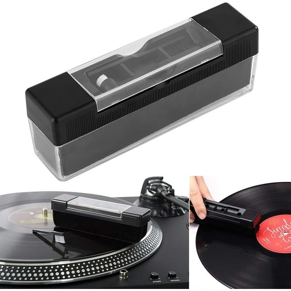 3 Piece Record Cleaner Kit, High-Quality Record Cleaner With Anti Static Velvet Brush, Good Gift For Record Enthusiasts Seeking To Extend The Life Of Their Vinyls