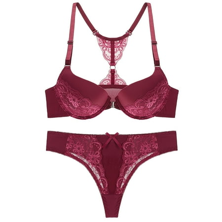 

Mrat Lingerie Sets Lace Strap Bralette Set Fashion Women With Steel Rings Print Lace Underwear Ladies Lntimates Set Lingerie Sets Floral Lace Sheer Babydoll