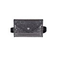 thumbnail image 3 of Bolsa Rivet Flip PU cuero hombro embrague mujeres cintura paquete pecho bandolera JShteea Para Estrenar, 3 of 8