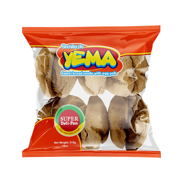De Mi Pais SDP Semita de Yema / Yema Sweet Bread 3/19.55 oz