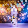 thumbnail image 2 of Zak Designs KPop Demon Hunters Sage Kids Water Bottle For School or Travel, 19oz Insulated Stainless Steel Water Bottle With Straw, Handle, and Leak-Proof Spout Cover, BPA Free (Rumi, Mira, Zoey), 2 of 9