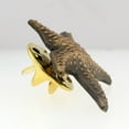 thumbnail image 2 of Antique Bronze 3D Starfish Ocean Animal Lapel Pin, 2 of 3