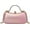 A-pink, variant on Women Small Chic Shoulder Bags Fashion Shiny Evening Purse Chain Crossbody Bag