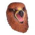thumbnail image 2 of Marioneta de mano con cabeza de pájaro, Marioneta de mano de águila calva Marioneta de mano de águila Marioneta de mano calva interactiva Meticulosamente diseñada, 2 of 8