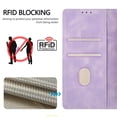thumbnail image 4 of Leather For Samsung Galaxy S25 Edge 5G 6.7-inch Case , RFID Blocking,Flip Color blocking Wallet Leather Case With Card Holder Magnetic Closure Shockproof Kickstand Protective Phone Cases Cover,Pink, 4 of 7