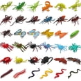 thumbnail image 2 of Set de minibichos falsos de plástico ValeForToy, 73 piezas, para niños, 2 of 7