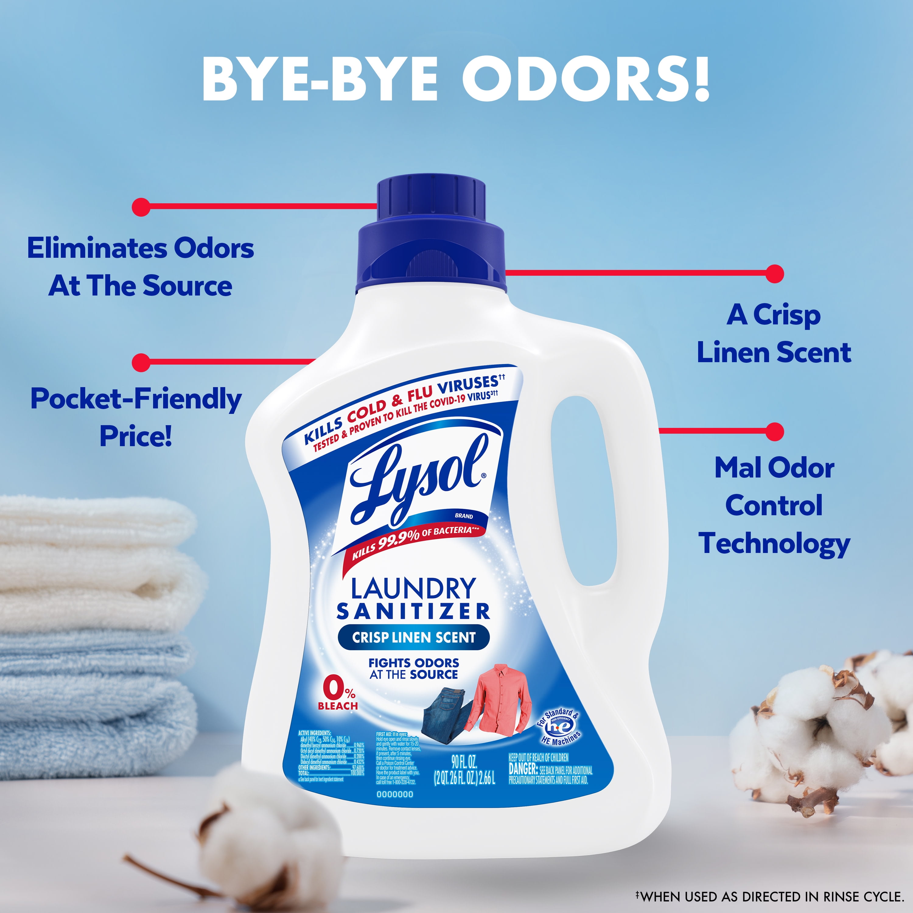 Lysol® Laundry Sanitizer Additive, Laundry Panama | Ubuy