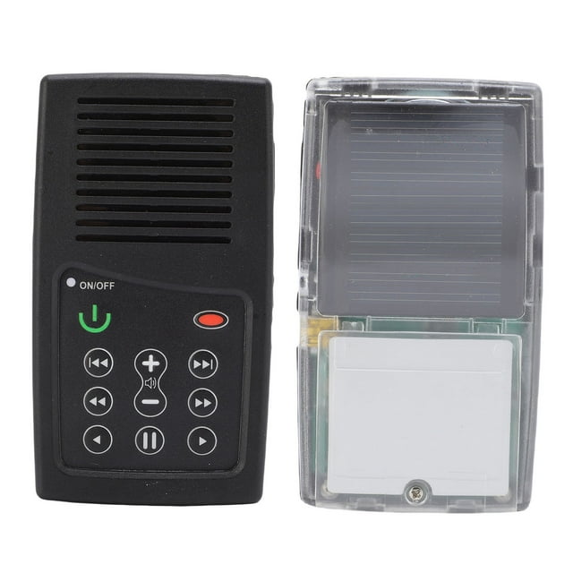 Audio Bible Player, Recargable Con Energía Solar Con Almacenamiento Cifrado De 8 GB, Lector De La Biblia Electrónica Portátil Para Caminar De Viajes A Casa