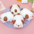 thumbnail image 3 of 1 Piece Puppy Squishy Stress Toy, Slow Rise Silicone Fidget for Kids & Adults, Anti-Stress Hand Toy, White Elephant Gifts, 3 of 9