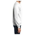 thumbnail image 3 of Yellow Rooster Men's Core Fleece Classic Crewneck Sweatshirt White M, 3 of 6