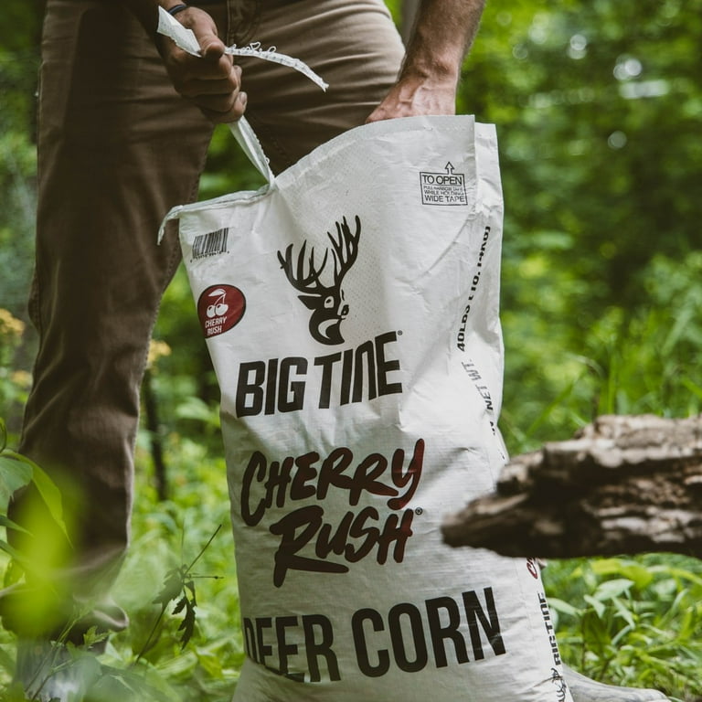 Big Tine Cherry Rush Deer Corn 40 lb Bag - Walmart.com