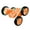 Orange, variant on Kid Driving Moclever RC Car 7 Color Strip Light Dynamic Music Swing Arm Double-sided Rolling Remote Control Car Off Road 2.4GHz 4WD Rechargeable Racing Toy Car for Kids Aged 6+ Years Old, Orange