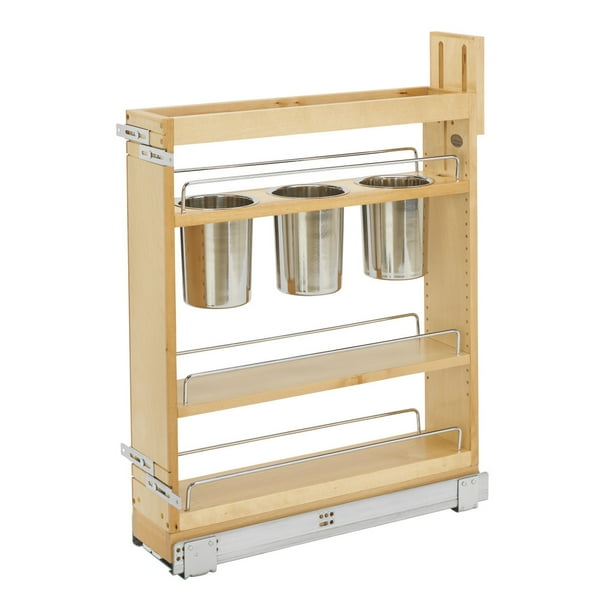 RevAShelf 448UTBCSC5C 5" Base Pullout Organizer with