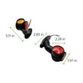 thumbnail image 6 of LED EdgeMarker 2 Pack Round Style Trailer and Semi Truck RV Boat Marker Side Rear Lights, 6 of 7