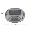 thumbnail image 3 of Xihbxyly Luces Solares para Jardín, 16 Led de Luz Blanca Cálida, Iluminación Exterior de Bajo Consumo, Impermeables para Caminos o Patios, Fácil Instalación, Aleación de Aluminio Resistente, Tamaño 1, 3 of 6