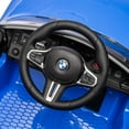 thumbnail image 6 of Bmw M4 12v Kids Electric Car with Parent Remote, Battery Powered Cars for Kids, Three Speed Adjustable,Power Display, Usb,Mp3 ,Bluetooth,Led Light,Story, Ride On Car for Boy and Girl Ages 3-8, Blue, 6 of 11