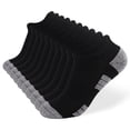 thumbnail image 1 of Lot de 10 Chaussettes de Course pour Hommes Femmes Respirantes Rembourrées Chaussettes de Sport à la Cheville Coupe Basse Sport Extérieur Randonnée Course, 1 of 7