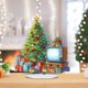 thumbnail image 5 of Kits Arte Diamantes Escritorio Acrílico Forma Especial Barco Y Faro Navidad, 5 of 9