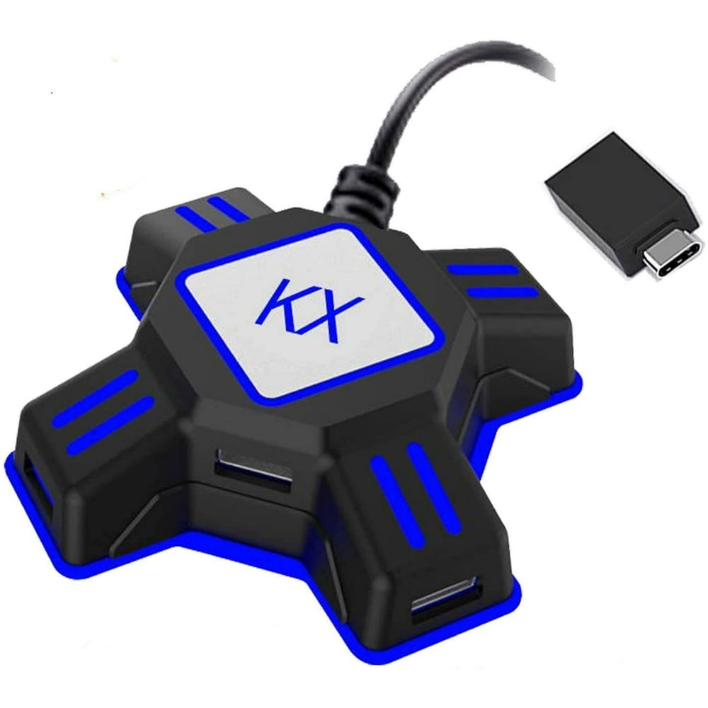 Keyboard Mouse Adapter for PS4, Novobey KX Mouse and Keyboard Converter