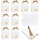 thumbnail image 1 of 24 cajas de regalo con forma de casa con cinta, 9,9 x 7,1 x 18,3 cm, cajas de papel blanco para dulces, ideales como obsequios para fiestas de cumpleaños y bodas., 1 of 9