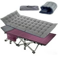 thumbnail image 7 of Lilypelle Cot for Adult 75 inch Folding Camping Cot Portable Fold Up Cot Bed for Home/Office Sleeping, 7 of 7
