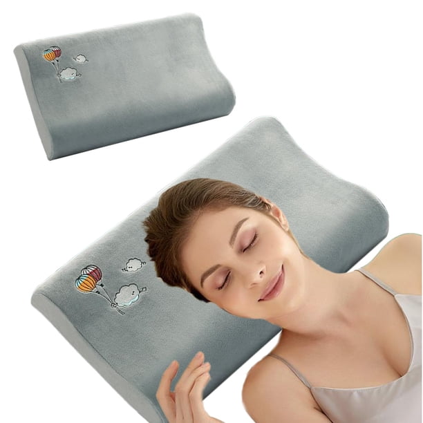 Funda de almohada con protector de cuello, de satén y seda, con cierre de cremallera para el cabello, 19,68 cm de largo y 11,7 cm de ancho, suave y transpirable.