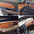 thumbnail image 3 of HUGFEGWE 15050cm Car Leather Textured Vinyl Wrap Sticker Decal Sheet Film - Red U2536-26893, 3 of 4