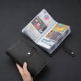thumbnail image 5 of Business Card Organizer Business Card Holder Book, Portable Business Card Binder File Sleeve Storage, Business Card Holders，black, 5 of 5
